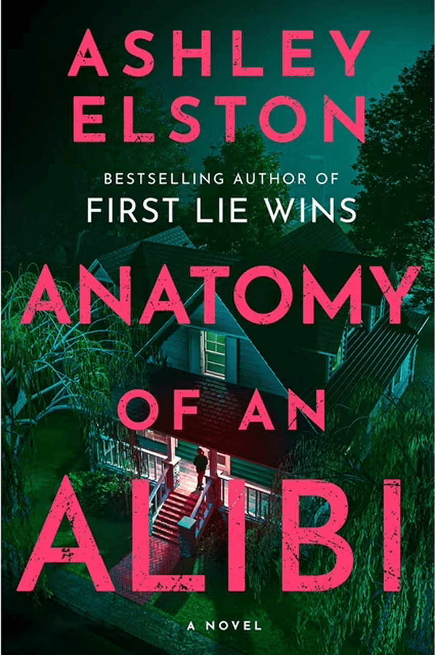Suspenseful novel cover design